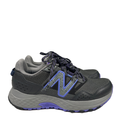 New Balance Women's Gray/Purple 410v8 Lace Up Running Trail Shoes - 7.5