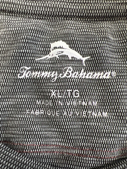 Tommy Bahama Men's Gray Textured Short Sleeve T-Shirt - XL image 3
