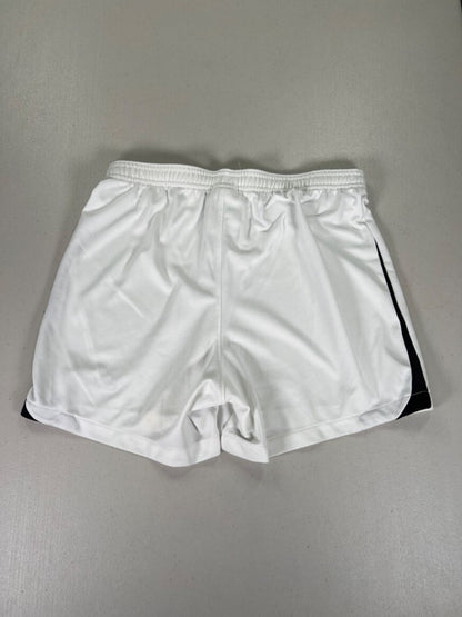 Nike Women's White/Black Dri-Fit League 3 Knit Soccer Athletic Shorts - S image 2
