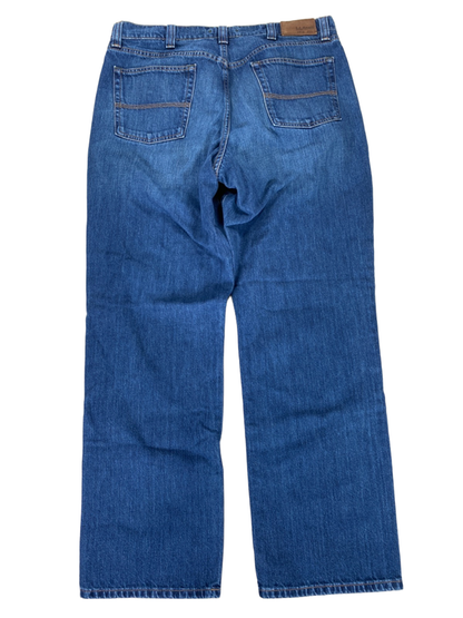 LL Bean Men's Medium Wash 1912 Natural Fit Straight Leg Jeans - 36 image 2