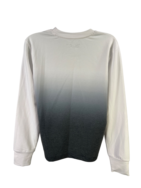 Under Armour Women's Gray/White Rival Terry Long Sleeve Shirt - S image 2