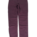 J Jill Women's Burgundy Boyfriend Straight Leg Ankle Denim Pants - 6