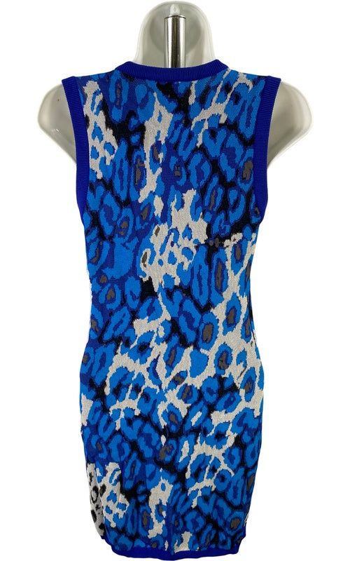 Club Monaco Women’s Blue Sleeveless Short Tank Shift Dress - XS image 3