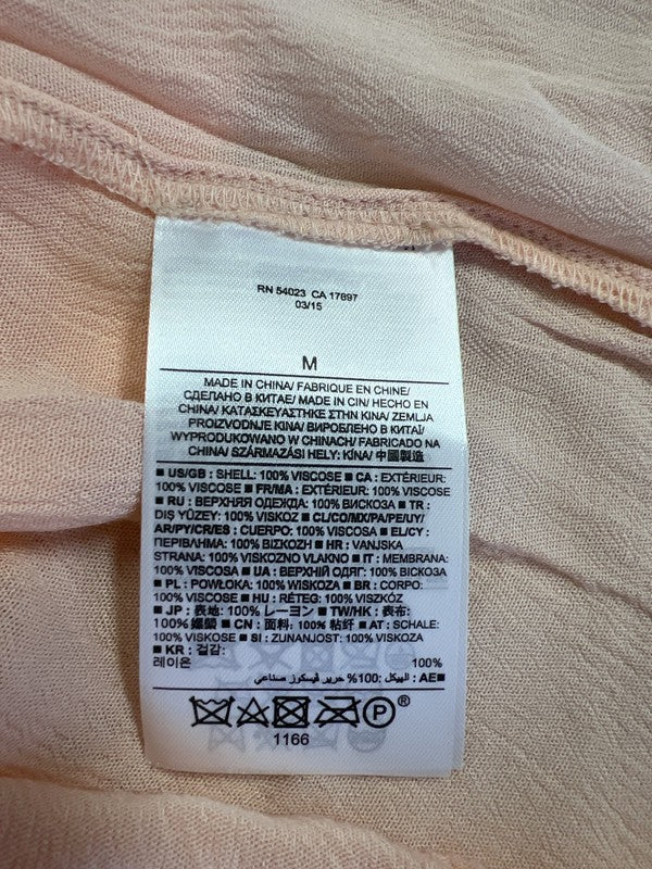 Banana Republic Women’s Pink/Peach Racerback Tank Top - M image 4