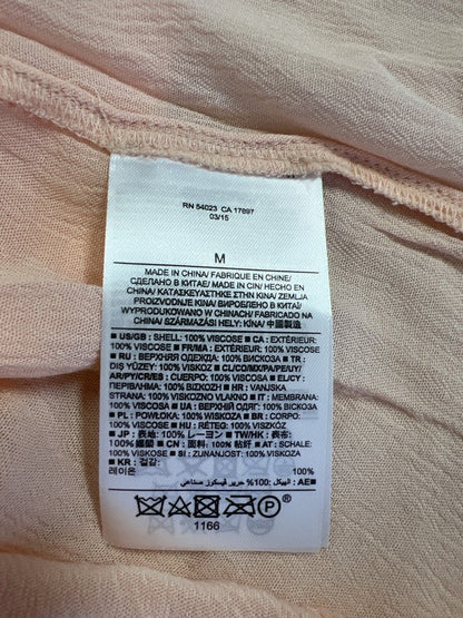 Banana Republic Women’s Pink/Peach Racerback Tank Top - M image 4