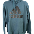 adidas Men's Blue Long Sleeve Pullover Sweatshirt - XL