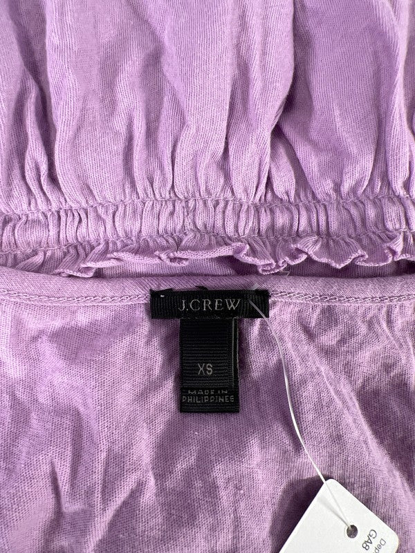 NEW J.Crew Women’s Purple Sleeveless Wrap Tank Top - XS image 3