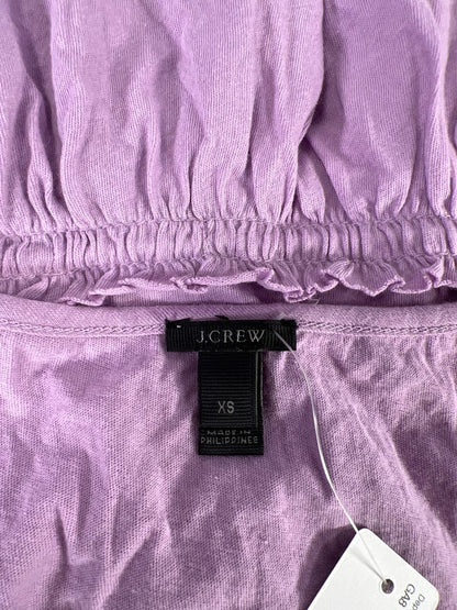 NEW J.Crew Women’s Purple Sleeveless Wrap Tank Top - XS image 3