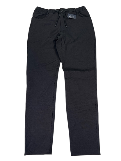 BLYT Premium Basics Men's Black Woven Straight Leg Pants - L