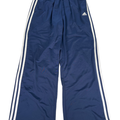 Adidas Men's Blue/White Striped Pull On Athletic Track Pants - M