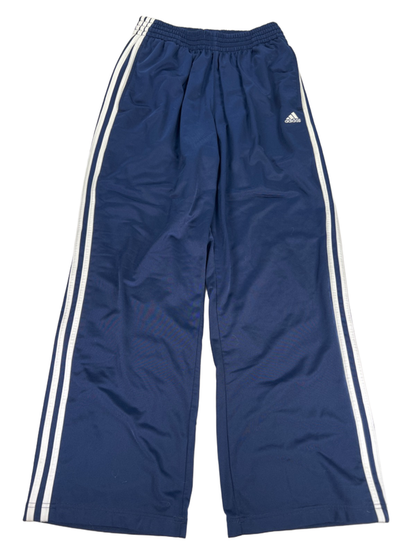 Adidas Men's Blue/White Striped Pull On Athletic Track Pants - M