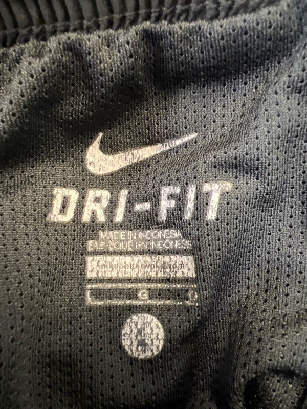Nike Men's Black Dri-Fit Zip Ankle Athletic Track Pants - L image 3
