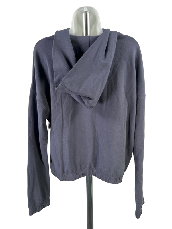 Vuori Women's Azure Blue Laguna Full Zip Hoodie Sweatshirt - L image 2