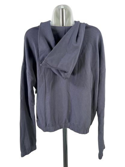 Vuori Women's Azure Blue Laguna Full Zip Hoodie Sweatshirt - L image 2