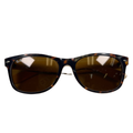 Ray-Ban Women's Brown/Beige New Wayfarer Top Havana Sunglasses
