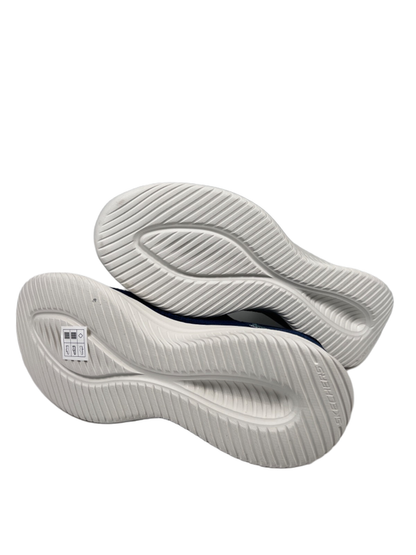 Skechers Women's Blue/White Ultra Flex 3.0 Smooth Step Slip On Sneakers - 8.5 image 10