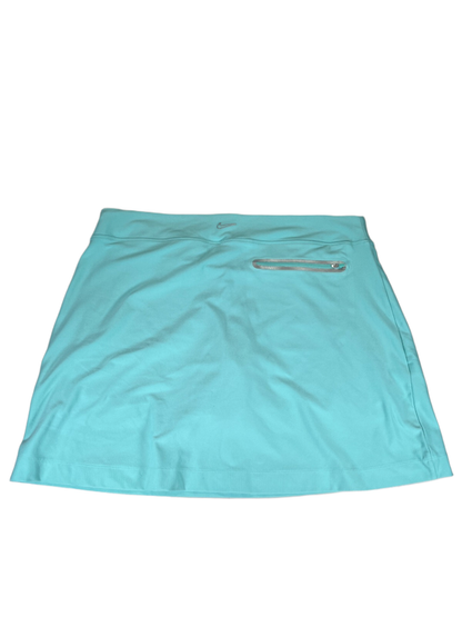 Nike Golf Women's Blue Tour Performance Pull On Lined Athletic Skort - XL image 2