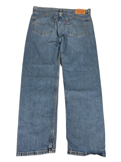 Levi's Men's Medium Wash 505 Regular Authentic Soft Denim Jeans - 36x30 image 2