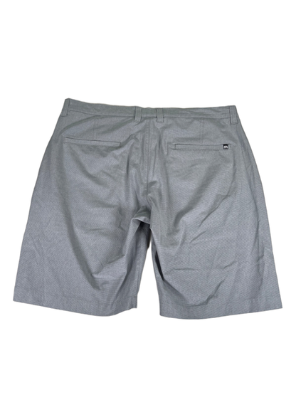 Travis Mathew Men's Gray El Dorado Golf Shorts - 34 image 2