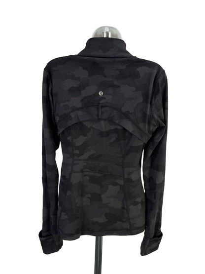 Lululemon Women's Black Incognito Camo Full Zip Define Athletic Jacket - 10 image 2