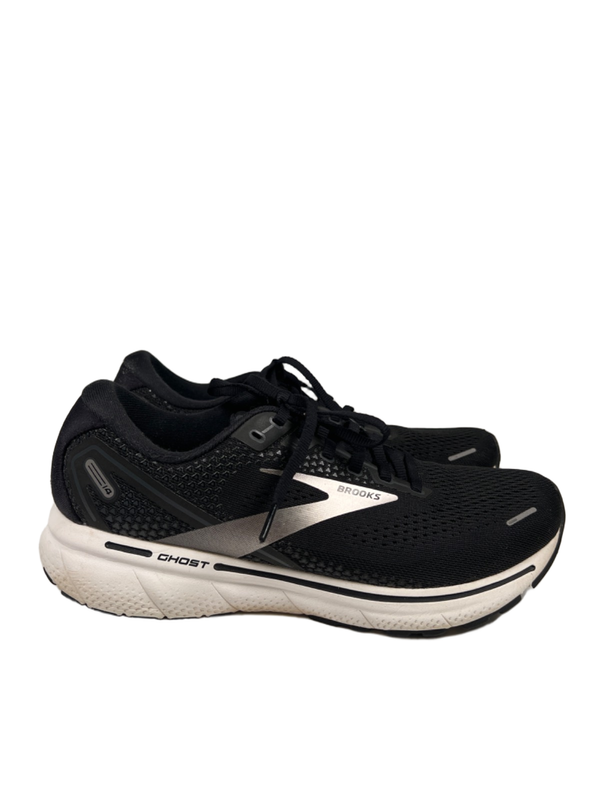 Brooks Men's Black/White Ghost 14 Running Sneakers - 10.5