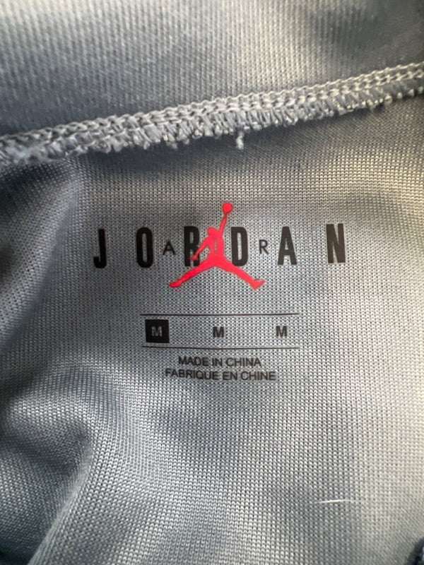 Nike Air Jordan Men's Gray Michigan UVM Pullover Hoodie Sweatshirt - M image 3