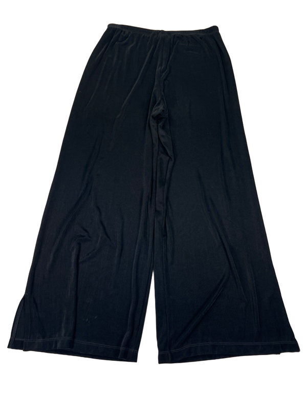 Chico's Travelers Women's Black Casual Semi Sheer Pull On Pants - 3/US XL image 2