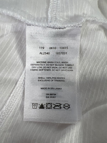 Columbia Women’s White Anytime Casual Criss Cross Back Short Sleeve T-Shirt - S image 4