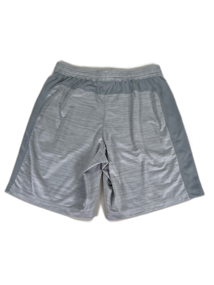 Under Armour Men's Gray HeatGear Fitted Athletic Shorts - L image 2