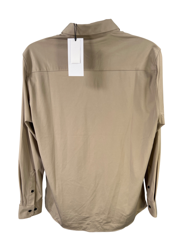 Kennth Cole Men's Brown/Tan Long Sleeve Button Up Shirt - XL image 2