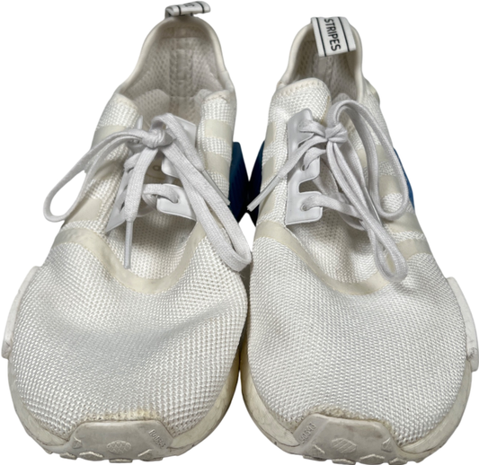 Adidas Youth NMD_R1 J White Real Blue Sneakers EE6677 - No insoles - 5.5