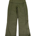 Lululemon Women's Green Gather and Crow Cropped Leggings - 6