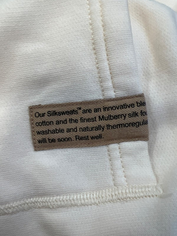 Lunya Women's Ivory Cream Reversible Crewneck Sweatshirt - M/L image 4