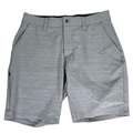 BYLT Men's Light Gray Premium Basics Kinetic Shorts - 32