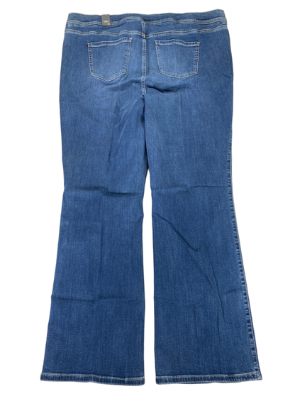 Torrid Women's Medium Wash Slim Bootcut Mid Rise Jeans - 3 Plus image 2