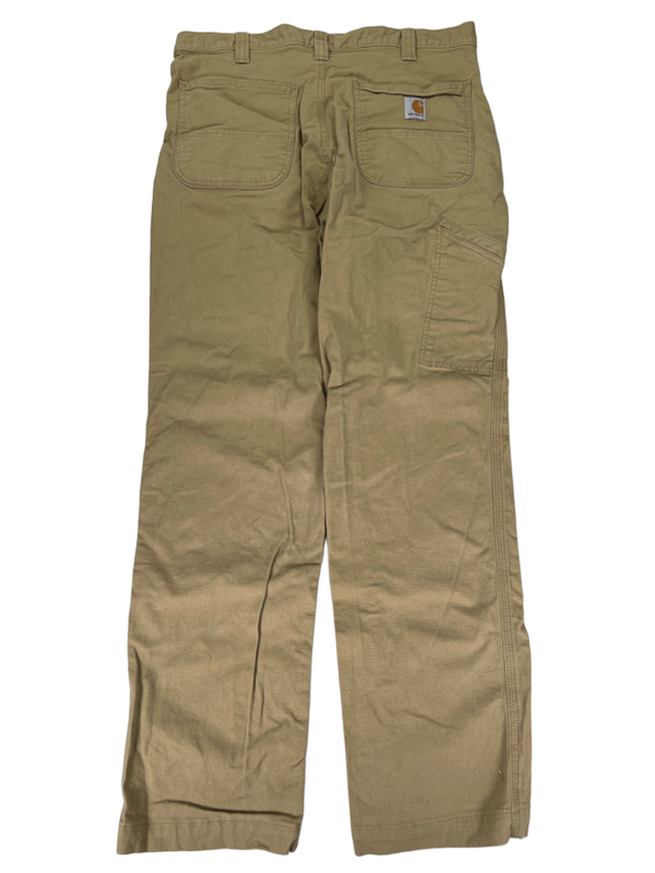 Carhartt Men's Beige Relaxed Fit Straight Leg Canvas Pants - 34x32 image 2