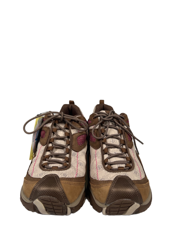 Merrell Women's Brown/Pink Siren Sync Ortholite Lace Up Hiking Shoes - 6.5 image 2