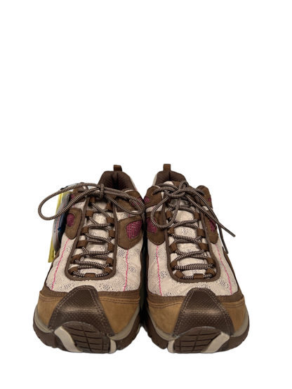 Merrell Women's Brown/Pink Siren Sync Ortholite Lace Up Hiking Shoes - 6.5 image 2