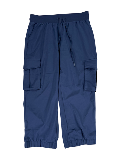 Kyodan Women's Blue Cargo Lightweight Capri Pants - M