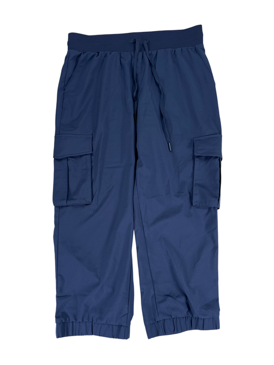 Kyodan Women's Blue Cargo Lightweight Capri Pants - M