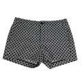 Banana Republic Women's Black/White Geometric Hampton Fit Shorts - 2