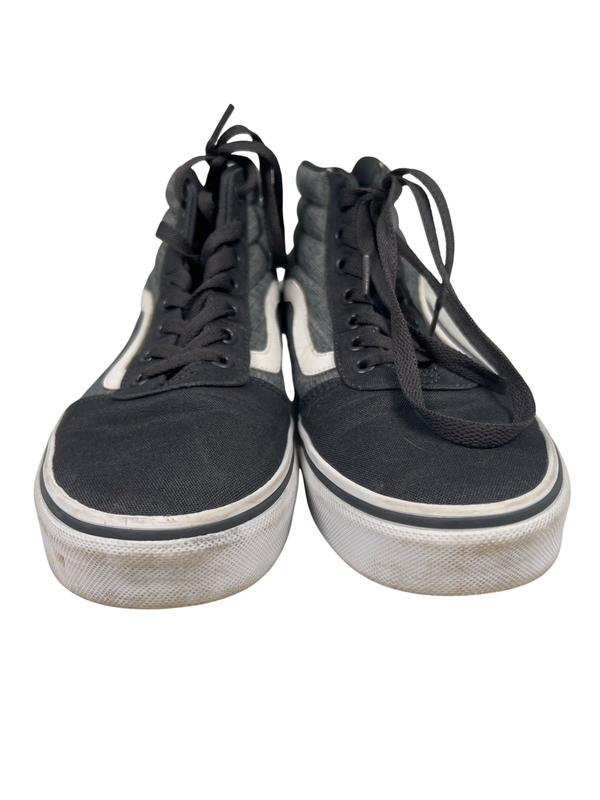 Vans Women's Gray Ward Hi-Top Lace Up Sneakers - 9.5 image 2