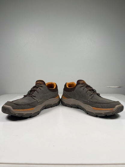Skechers Men's Gray Respected Loleto Relaxed Arch Fit Sneakers - 9.5 image 6