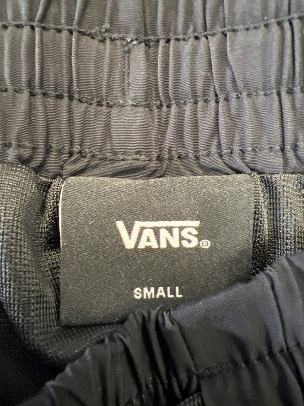 Vans Men's Black Woven Drawstring Shorts - S image 3