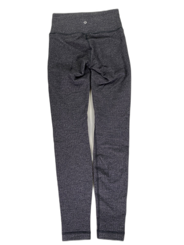 Lululemon Women's Gray Wunder Under Variegated Heather Athletic Pants - 4 image 2