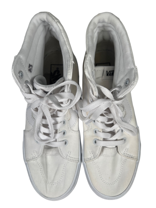 Vans Women's White Filmore Hi Tapered Lace Up Sneakers - 7 image 3