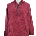 Duluth Trading Women's Burgundy/Red 1/2 Zip Park Point Pullover Hoodie - S