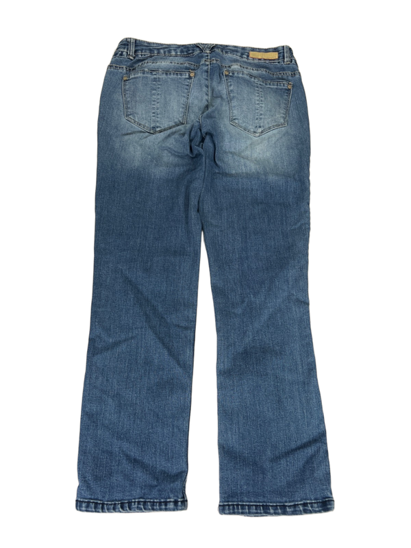 Democracy Women's Medium Wash Flex-ellent Slim Straight Cropped Jeans - 4 image 2