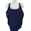 Athleta Women's Navy Blue Adriata One Piece Swimsuit - XL