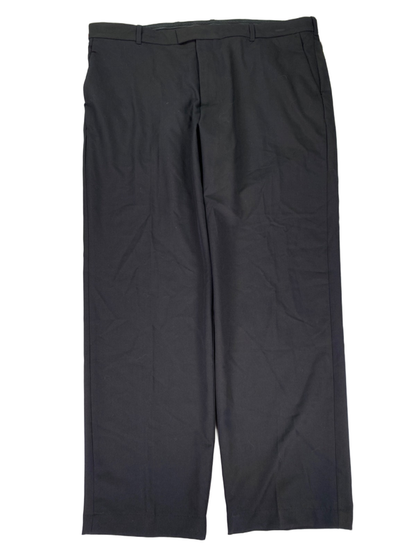 Van Heusen Men's Black Straight Fit Flex Performance Pants - 40